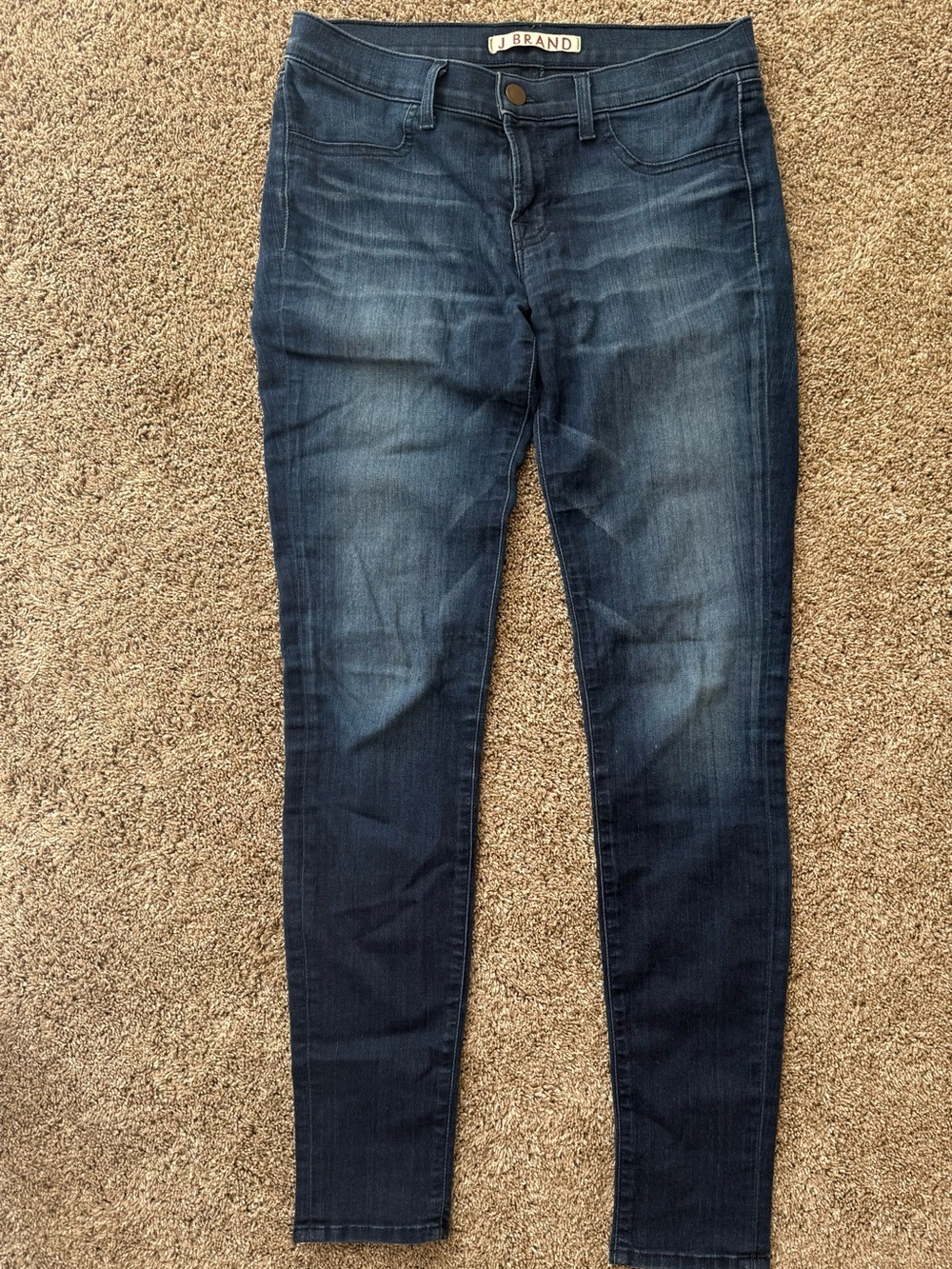 J Brand Dark Indigo Skinny Jeans